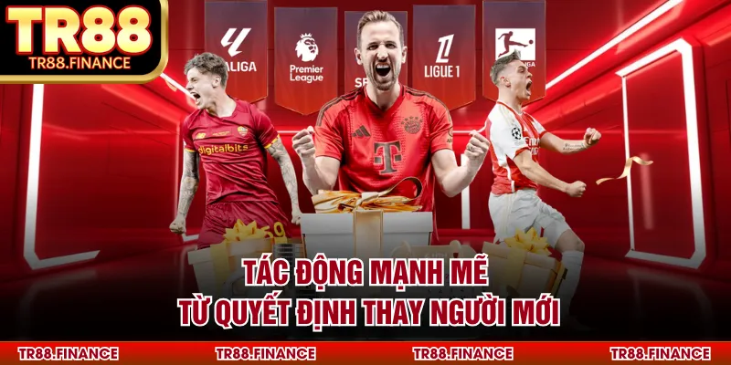 Kèo Ném Biên - Tổng Hợp Phương Pháp Phân Tích Chuẩn Xác 3 Tác động mạnh mẽ từ quyết định thay người mới